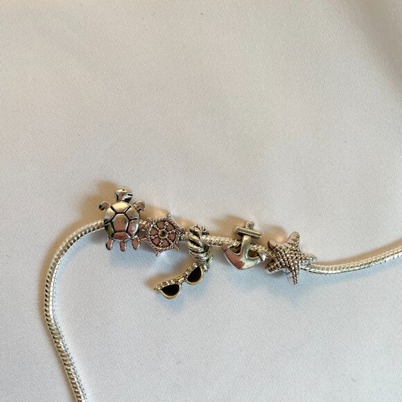 Silver Charm Bracelet - Picture 2 of 4